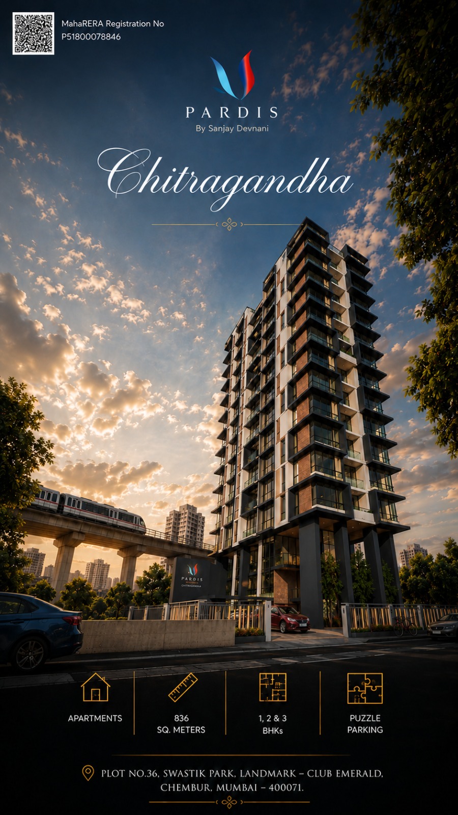 Chitragandha building render